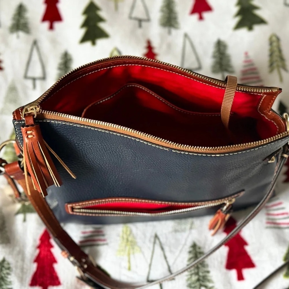 Dooney & Bourke Navy Pebble Crossbody